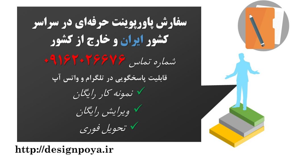 سفارش ساخت پاورپوینت در ایران